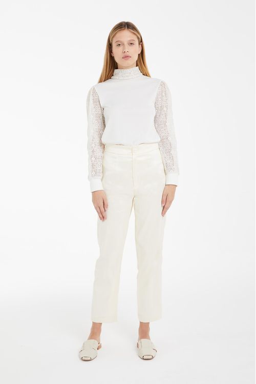 PANTALÓN CORINNA NIGHT OFF WHITE
